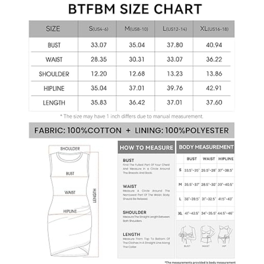 BTFBM Crew Neck Dress Ruched Sleeveless Tank Bodycon Size L Olive E-2638 - Picture 10 of 11